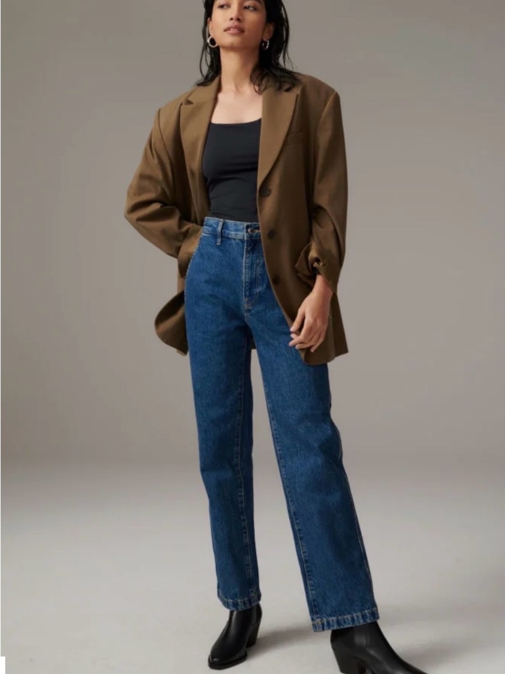 Everlane- The Cinched Utility Jean 27 Regular - Picture 2 of 12